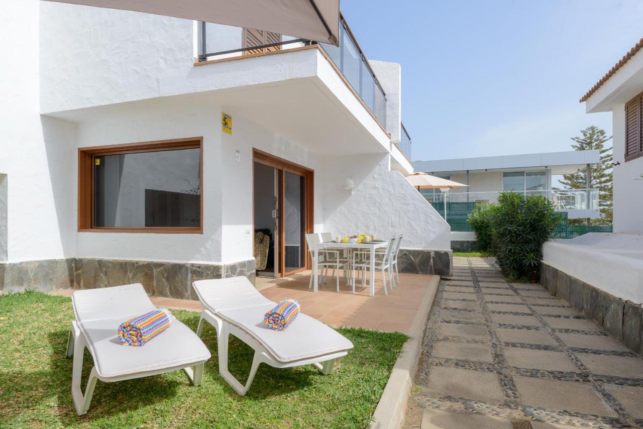 Bonito Bungalow Con Piscina Junto A La Playa San Bartolomé 外观 照片